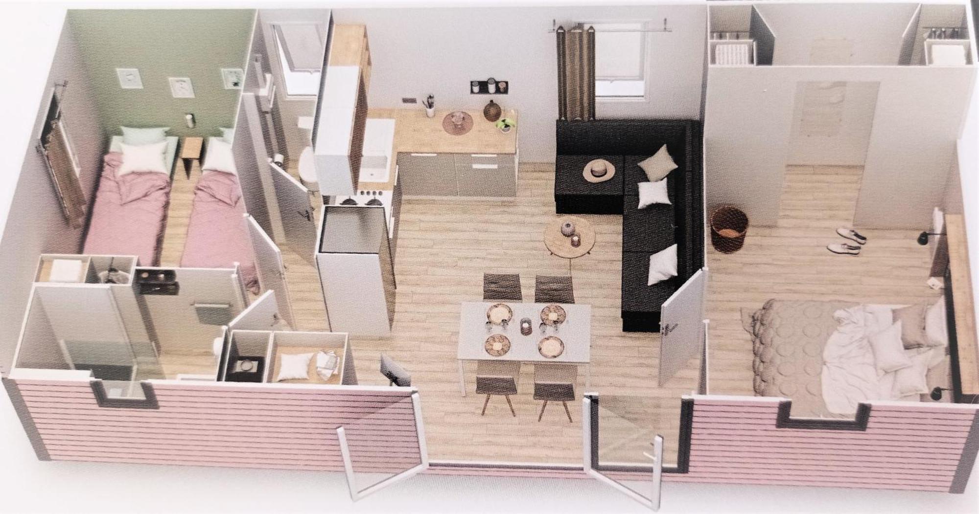 Happymobilhome Argeles-Sur-Mer -Plage A 500M- Camping 4 Etoiles Del Mar Eksteriør billede