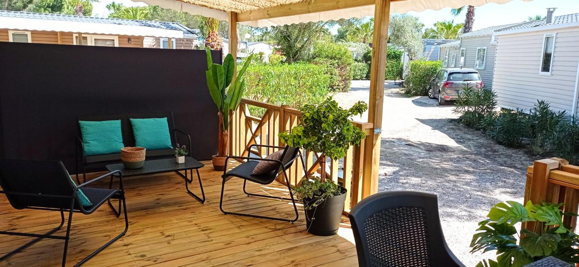 Happymobilhome Argeles-Sur-Mer -Plage A 500M- Camping 4 Etoiles Del Mar Eksteriør billede