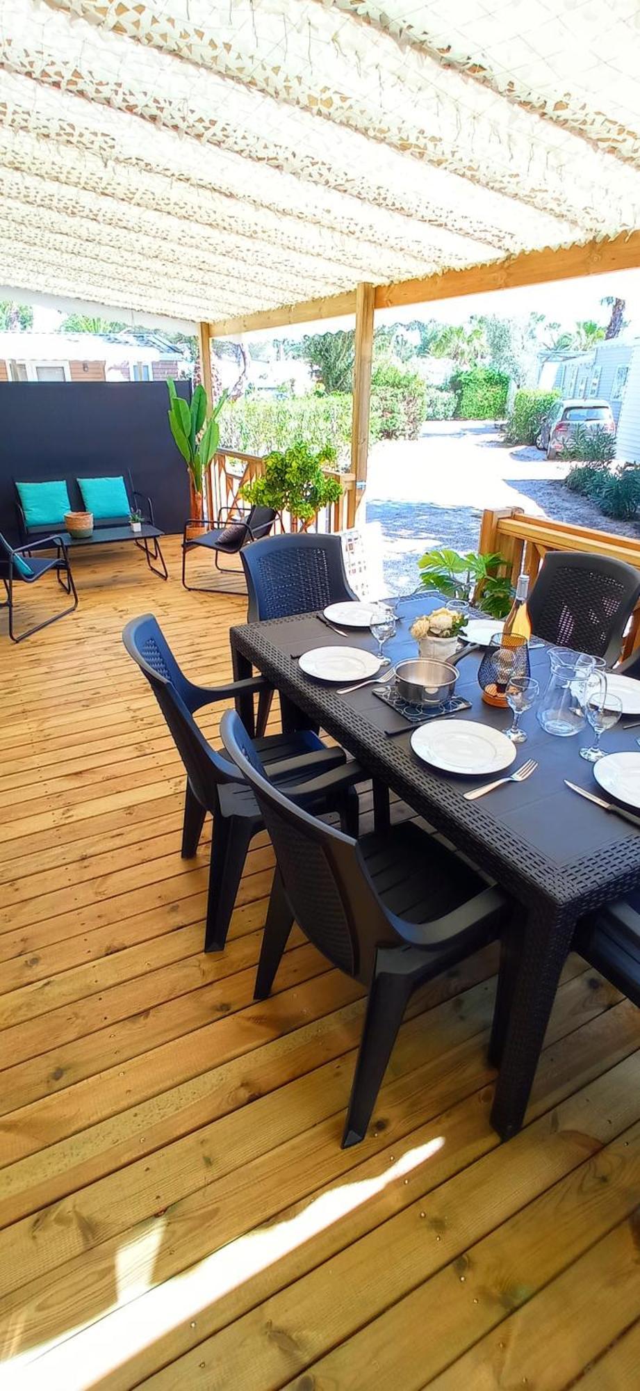 Happymobilhome Argeles-Sur-Mer -Plage A 500M- Camping 4 Etoiles Del Mar Eksteriør billede